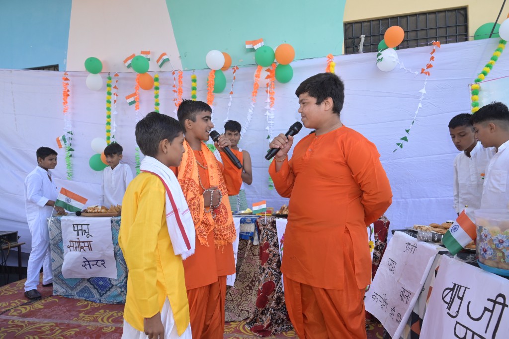 Patriotic skit & heritage stalls